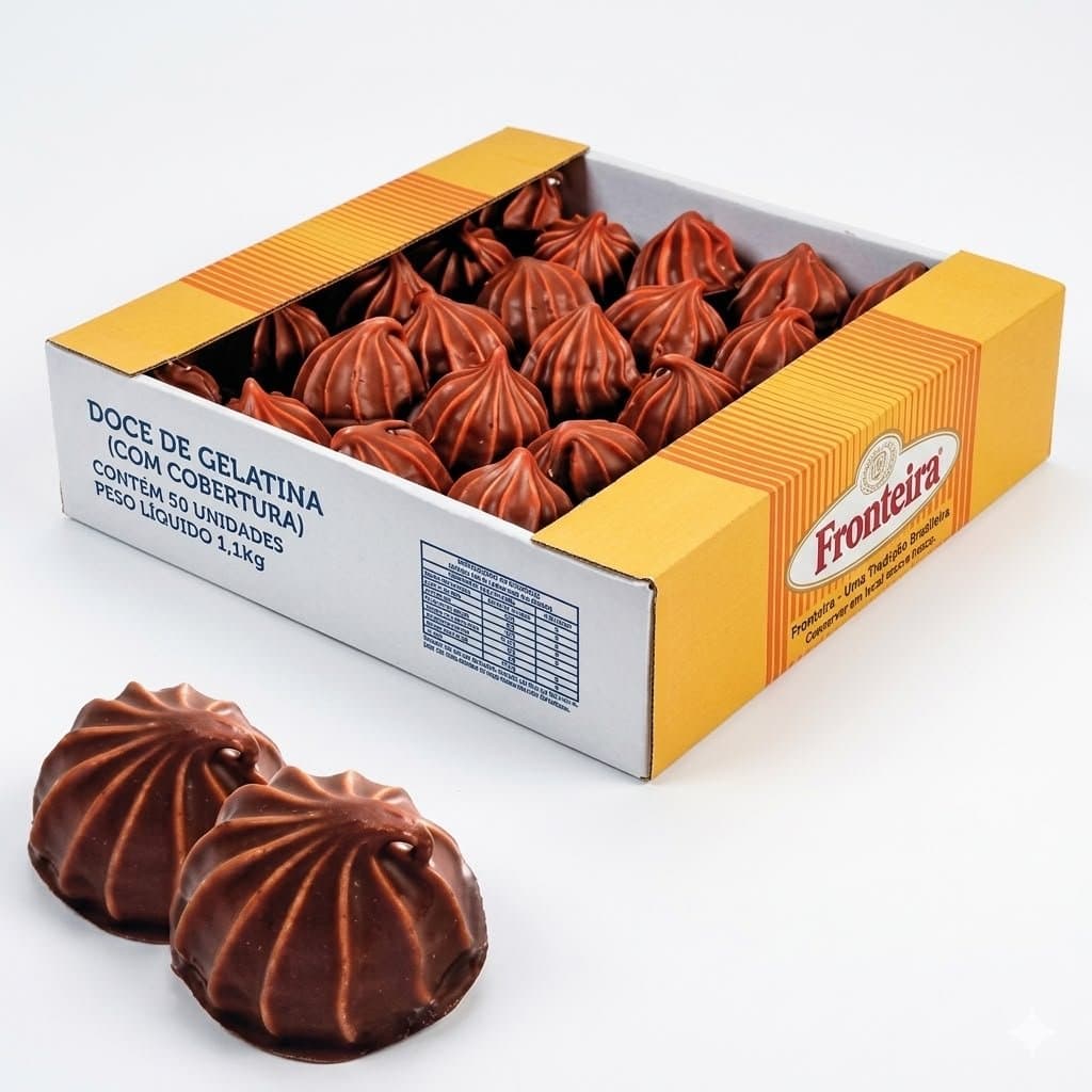 Teta de Nega Chocolate Ao leite 50un - Fronteira