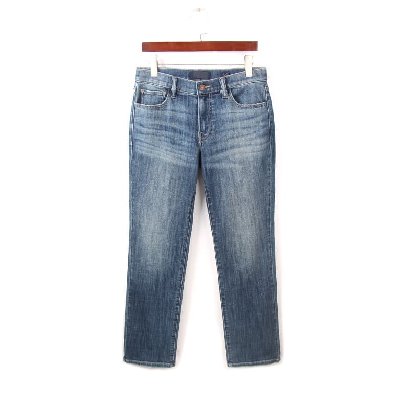 2024 novo estilo nostálgico pequeno Jeans reto feminino comércio exterior pedido Original tamanho grande estiramento mai