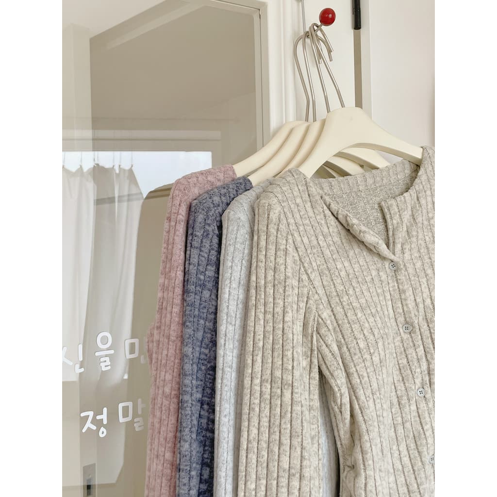 Macio ceroso coreano puro desejo estilo vem com almofada no peito Homewear outono lã fina escovado estilo bm pijamas de