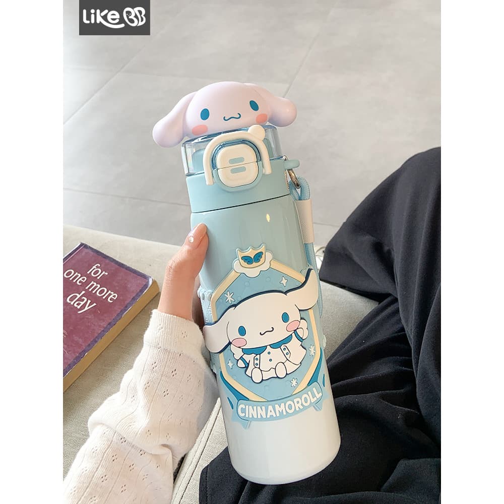 Sanrio copo térmico menina copo de água de grande capacidade feminino novo estilo 2026 copo de estudante de alto valor c