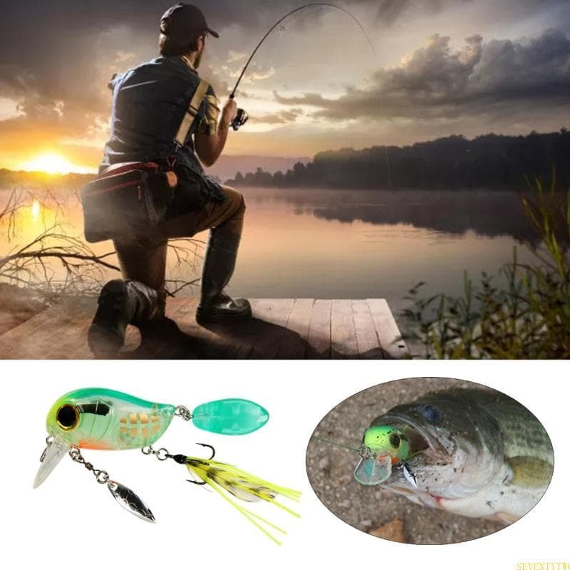 Flutuante Minnow Pesca Duro Iscas Artificiais 3D Olhos 4 + 2cm 8g Para Truta Walleye