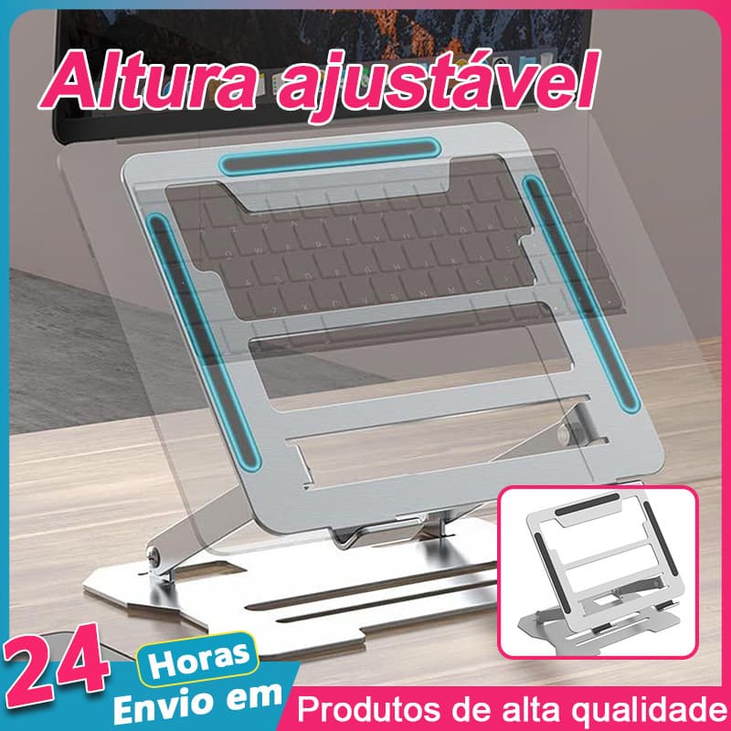Suporte de mesa de metal para notebook Aero Stand de até 17 polegadas