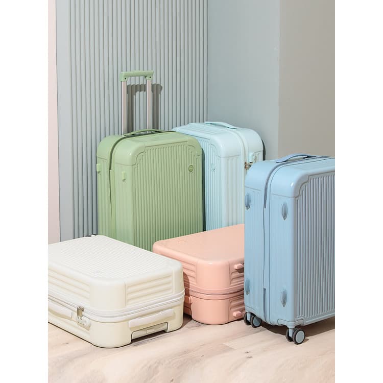Bagagem de alto valor 2026 novo estilo feminino caixa de senha de grande capacidade roda Universal viagem bagagem trole