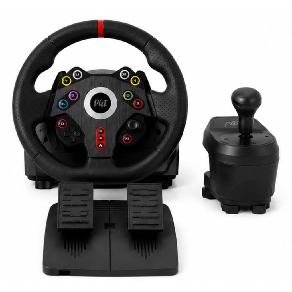 VOLANTE GAMER PS5 PS4 PS3 XBOX SERIES ONE PEDAL CAMBIO