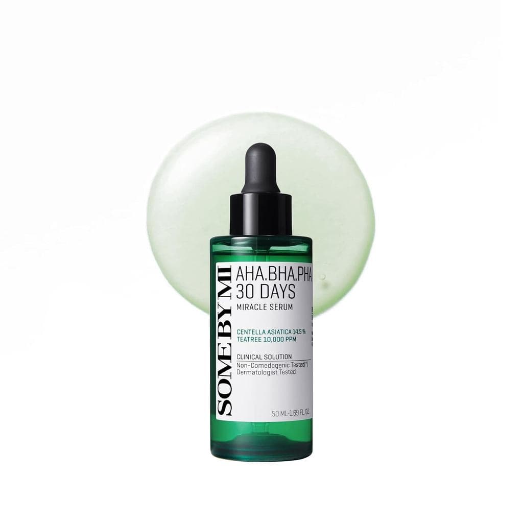 SOME BY MI AHA BHA PHA Sérum Milagroso de 30 Dias - 1.69oz, 50ml - Sérum Ampola Diário com Centella e Niacinamida para P