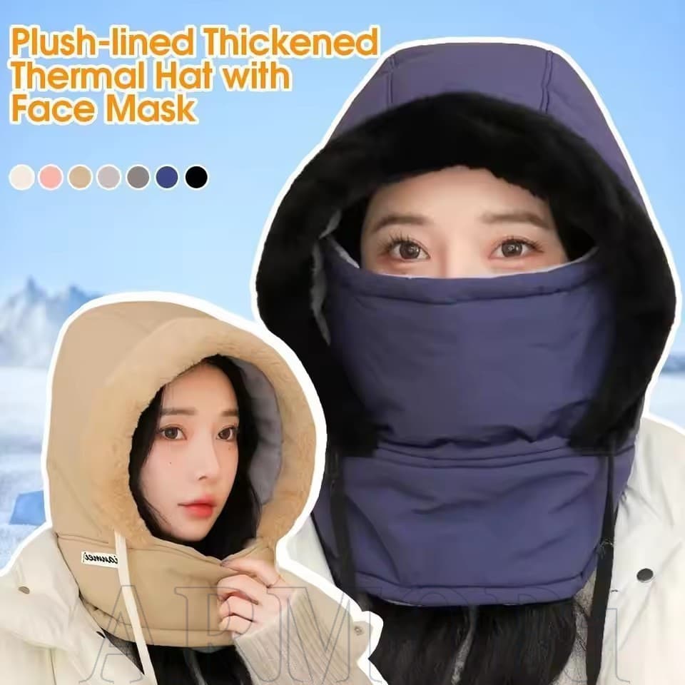 Balaclava Multifuncional Com Ventilação Solar E Modos De Proteção Total , Ajustável , Resistente Ao Frio Para Todos Os F