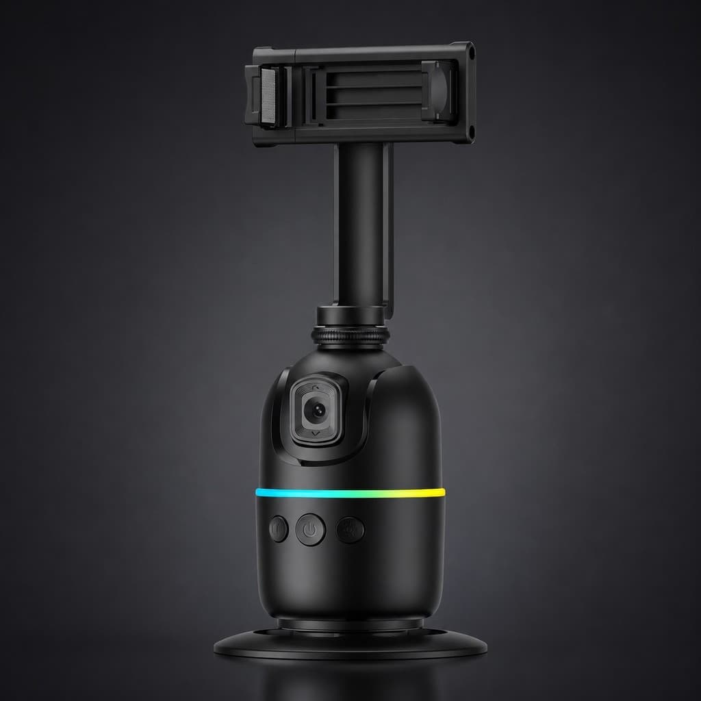 Estabilizador Gimbal de Smartphone 360° C/Rastreamento Inteligente de Rosto Basike