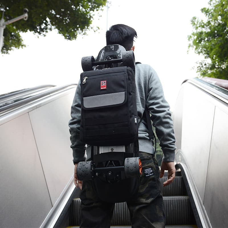 Mackar mochila saco de skate terra prancha mochila duplo Rocker skate saco de armazenamento de equipamentos de proteção