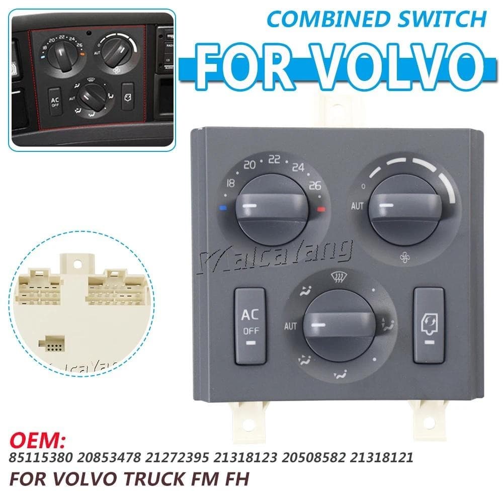 Acessórios Para Carro Novo Painel Da Unidade De Controle Ca Interruptor Combinado Caminhão Volvo FM FH 85115380 20853478