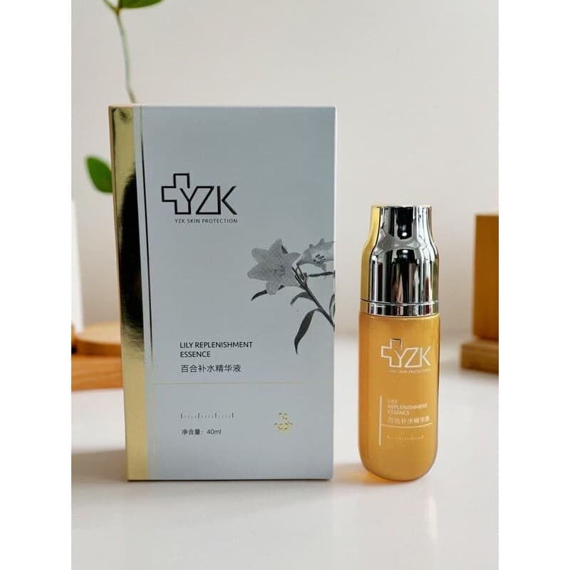 YZK YZK Lily Hydrating Essence 40ML Colágeno Elástico Reparador Gerânio Witch Hazel Amigável à Pele