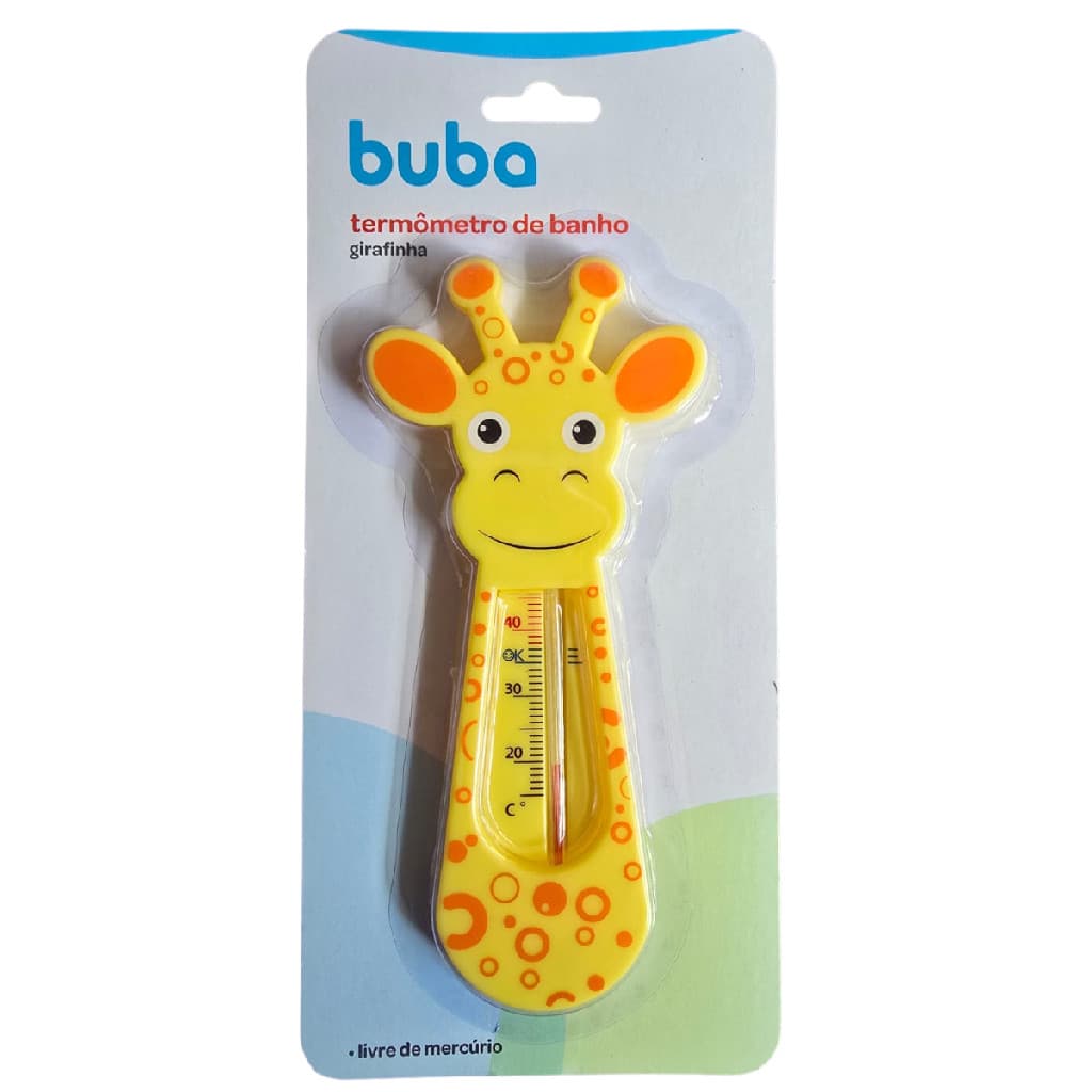 Termômetro de Banho Infantil Buba Temperatura da Água Girafinha