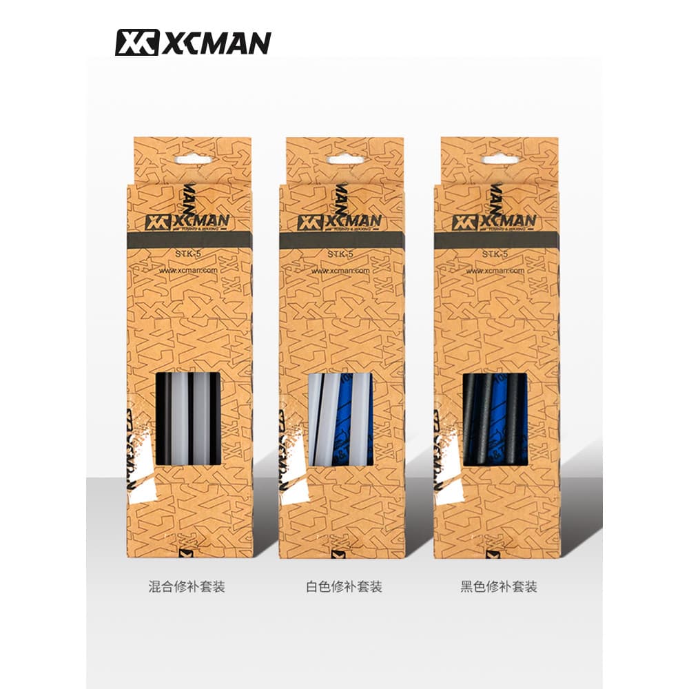 XCMAN tira de borracha para reparo inferior de placa de esqui, conjunto de placa única, placa dupla, reparo de danos a a