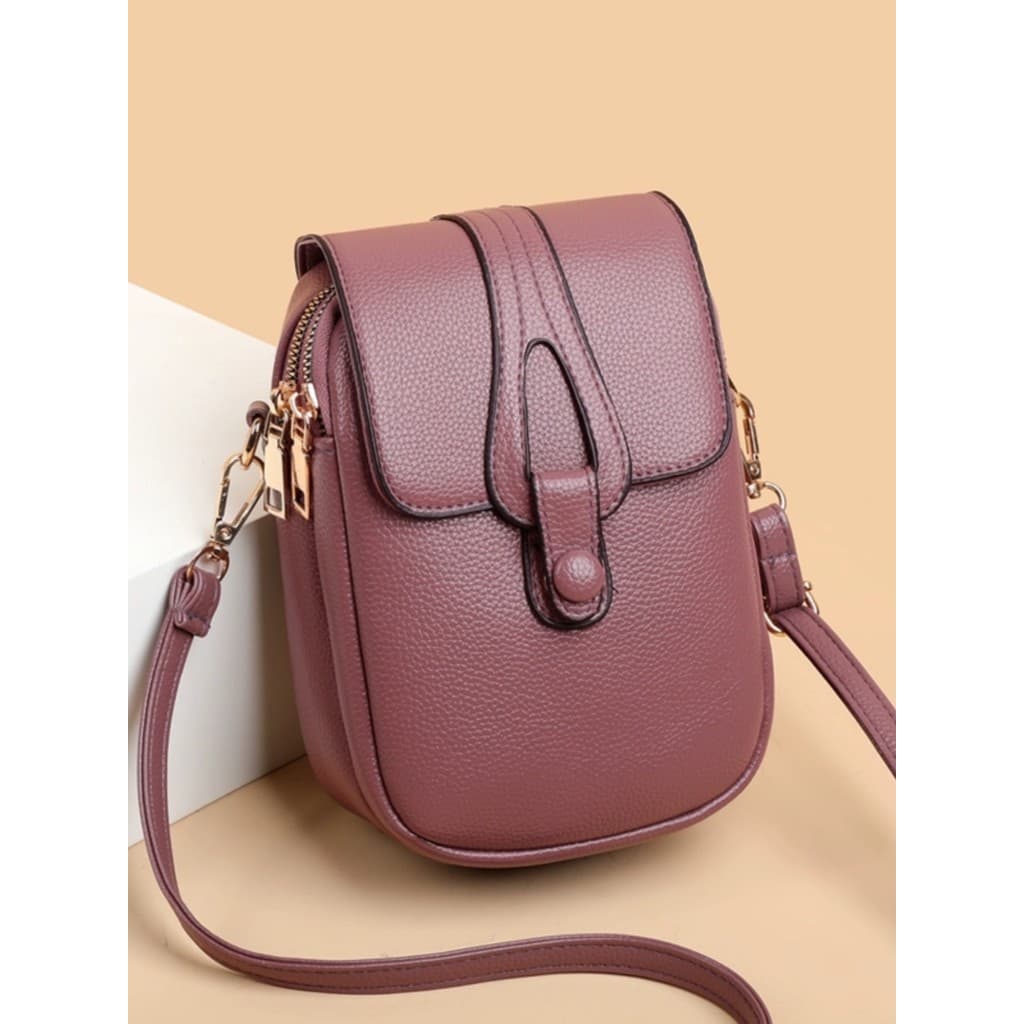 Bolsa de textura de alta qualidade feminina 2026 novo estilo bolsa feminina bolsa de telefone móvel bolsa de ombro mensa