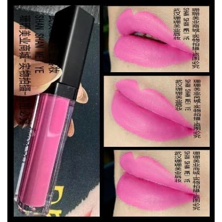 Frete grátis Barbie Rosa Lip Glaze Veludo À Prova D 'Água Fosco Copo Antiaderente Barbie Rosa Toner Barbie Lip Glaze