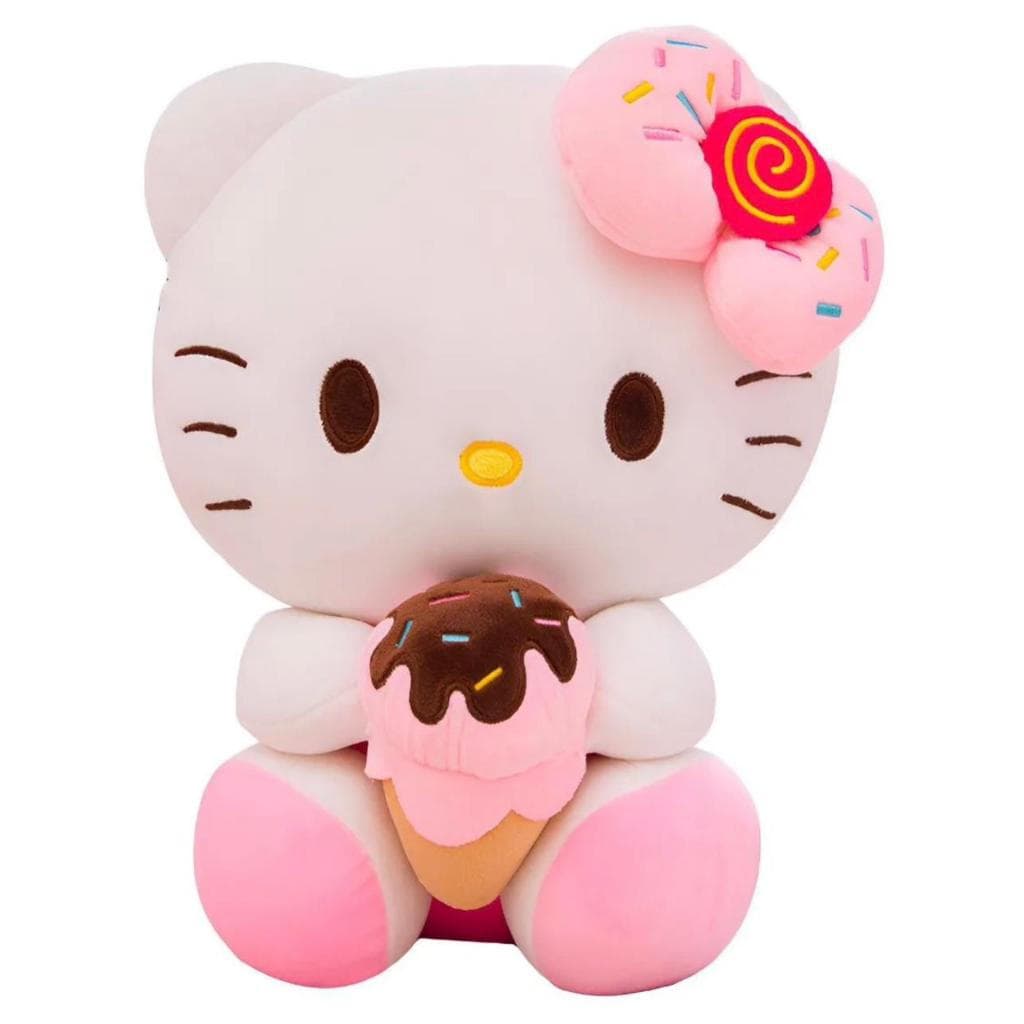 Pelúcia 30cm Hello Kitty Cupcake Sanrio Antialérgico