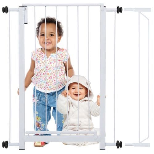 Grade Portão Proteção Segurança Zaya FICAPET Pet Portãozinho prolongavel Cão Cachorro bebe 83cm altura 67 a 80cm