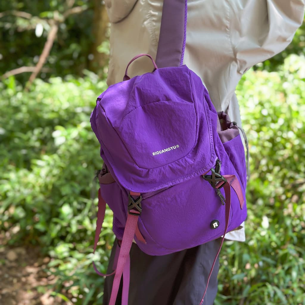 AZN novo produto mochila de viagem feminina leve Casual masculino mochila estudante universitário na moda ao ar livre mo