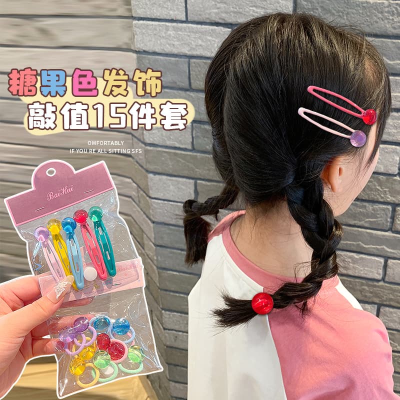 Crianças hairpin Headdress clipe menina cabeça flor jóias coreano acessórios para o cabelo do bebê hairpin bebê criança