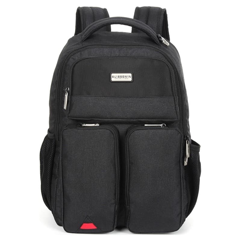 Xiangxing Bagagem SUISSEWIN Mochila de Negócios Homens Mochila Novo Estilo Bolsa Escolar de Grande Capacidade Estudantes