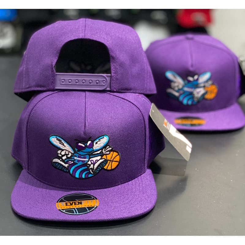 Boné/charlotte/abareta/retro/nostalgia/snapback/roxo/masculino/ajustavel