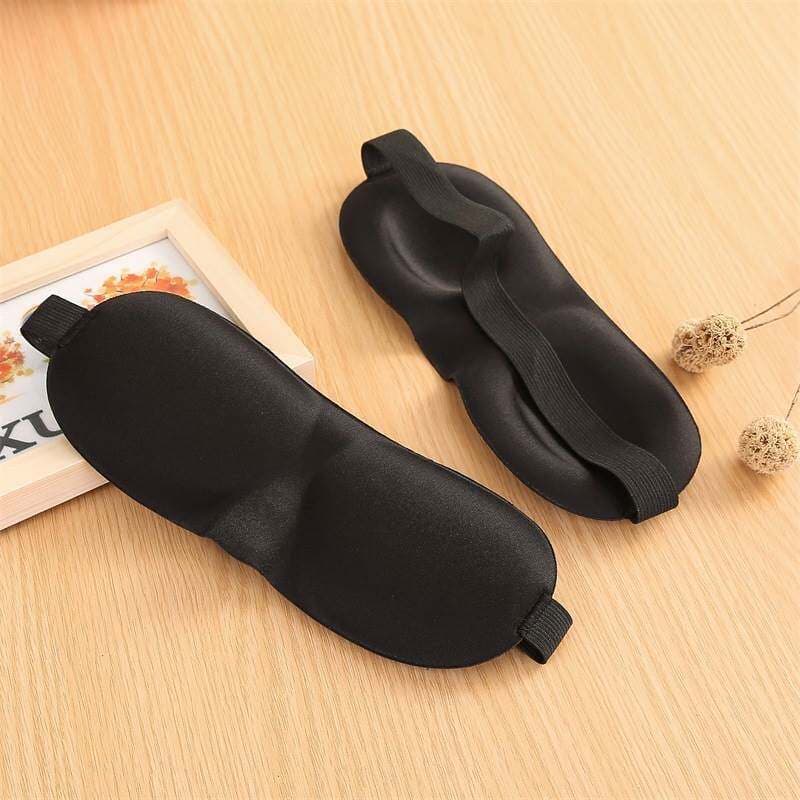Máscara de proteção ocular opcional tridimensional 3D exclusiva para homens e mulheres, companhias aéreas para dormir, t