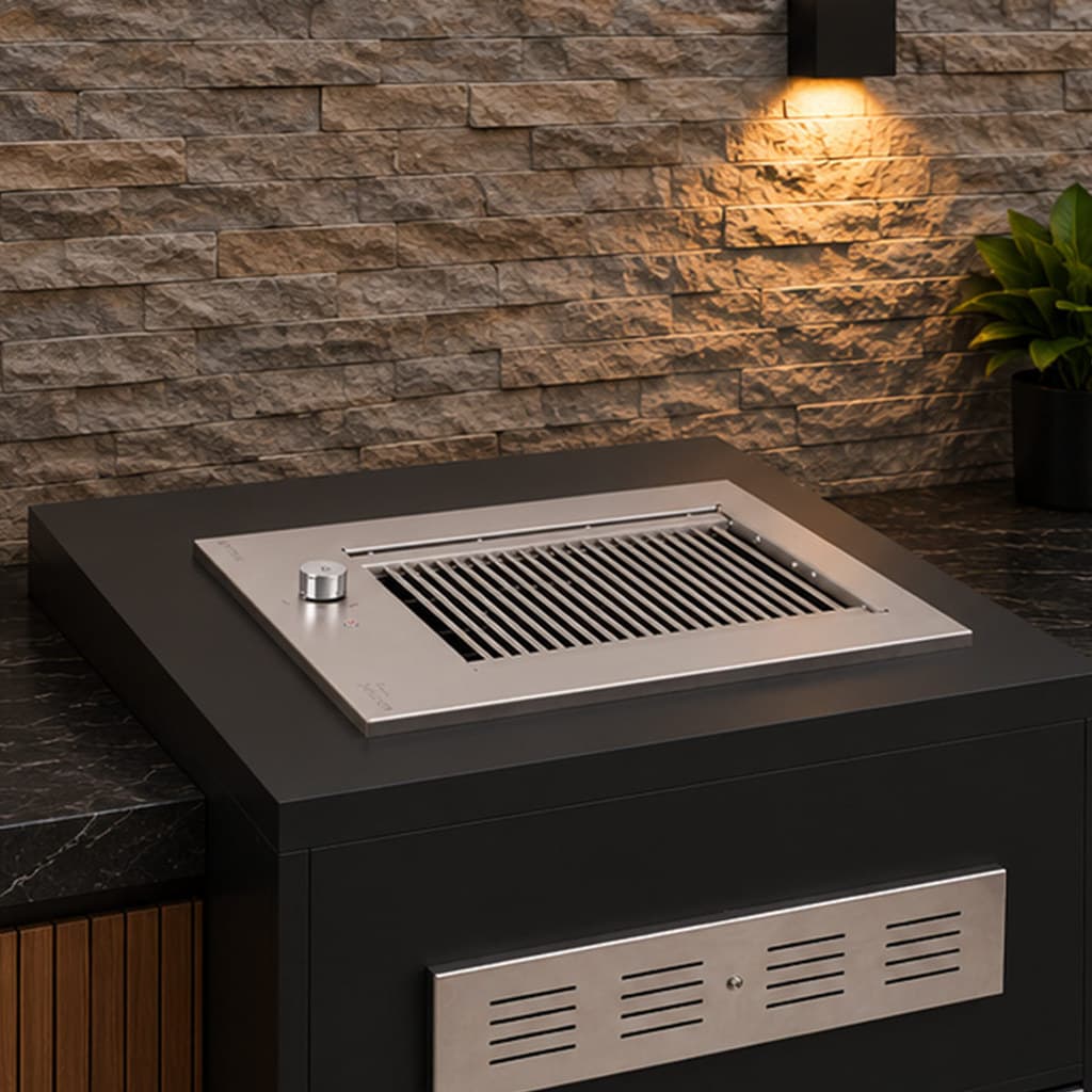 Churrasqueira Grill Elétrica de Embutir Diamond Premium 127V Titan
