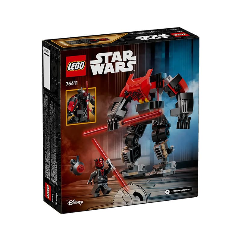 LEGO LEGO 75411 Star WarsTM Darth Moore Fighting Mecha Boy montado brinquedo de partículas pequenas