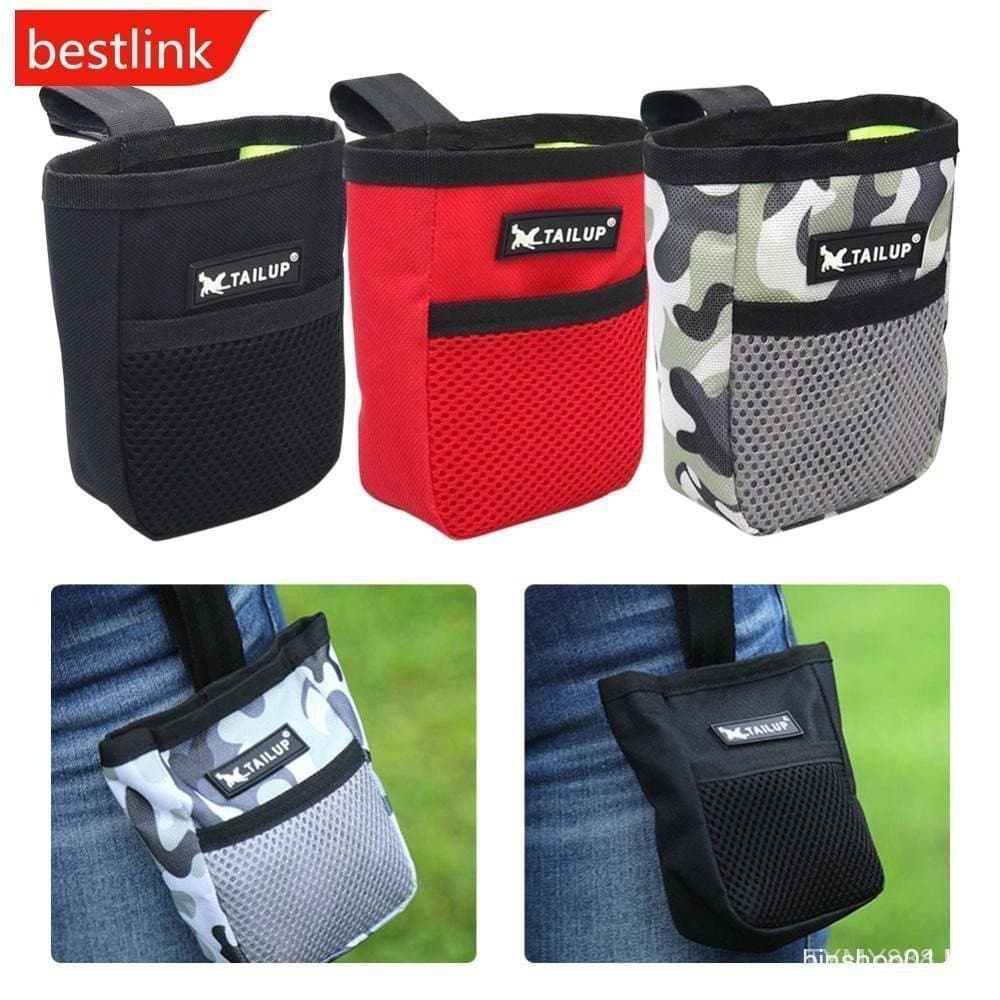 Bolsa de Treinamento para Cães Sem as Mãos, Bolsa de Cintura Portátil, Mochila de Camuflagem para Atividades ao Ar Livre