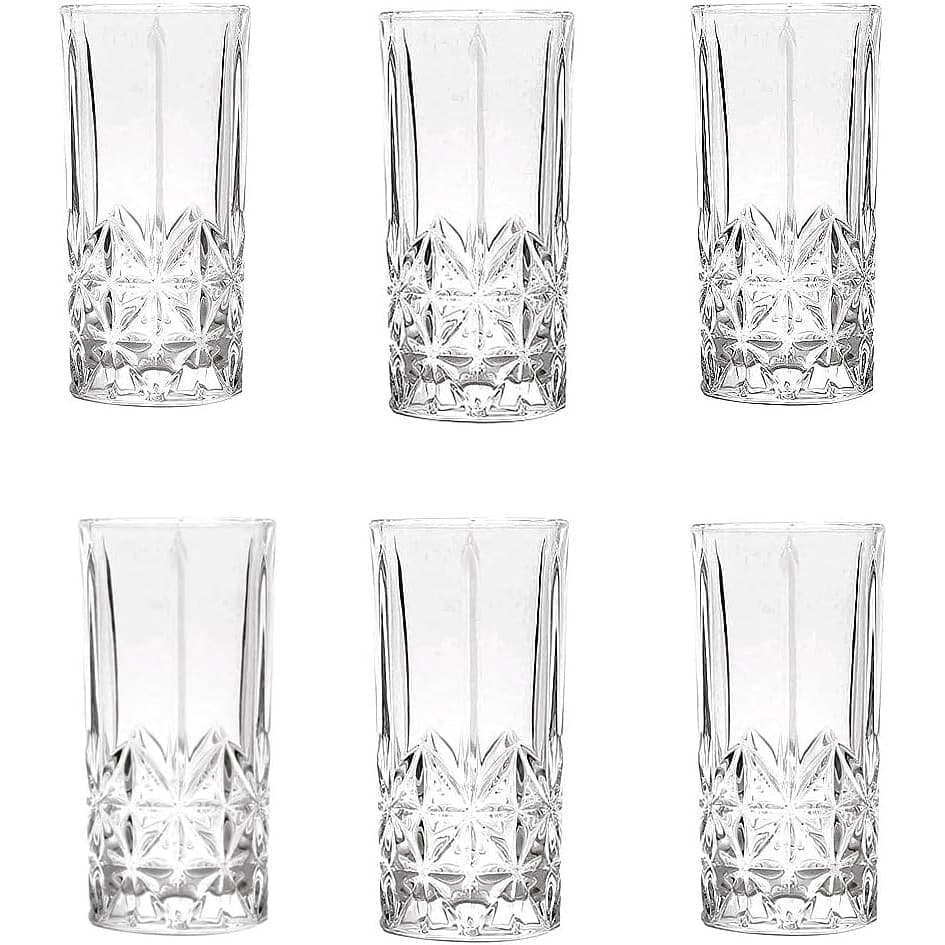 Conj. 6 Copos Requinte 370ml - Casambiente