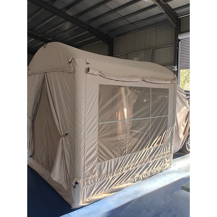 Acampamento ao ar livre inflável veículo de negócios MPV tenda traseira SUV acampamento à prova de chuva automático aber