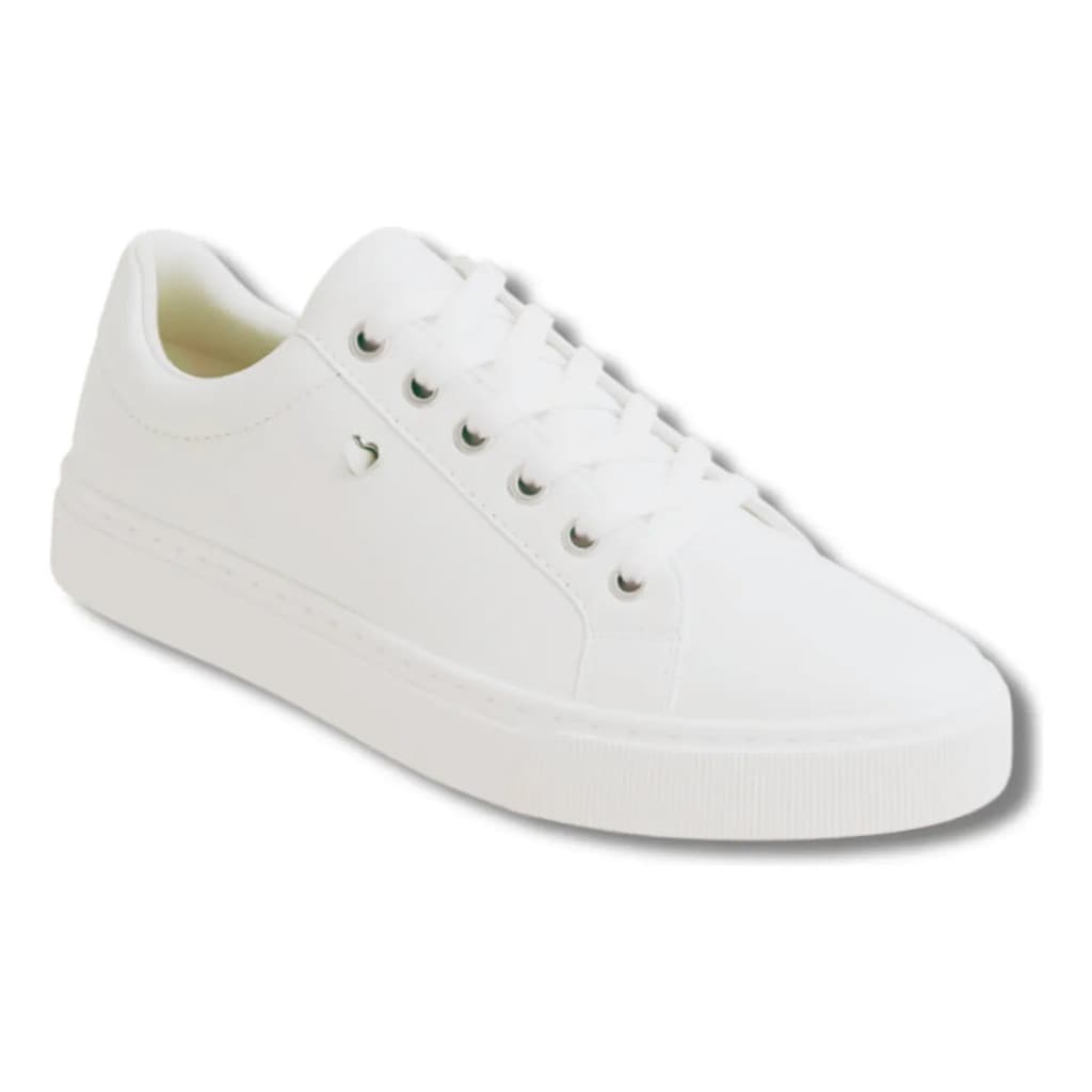 Tênis Feminino Casual Heart Coração Confortável Macio Sapatênis Conforto Premium Sola Macia Academia Passeio