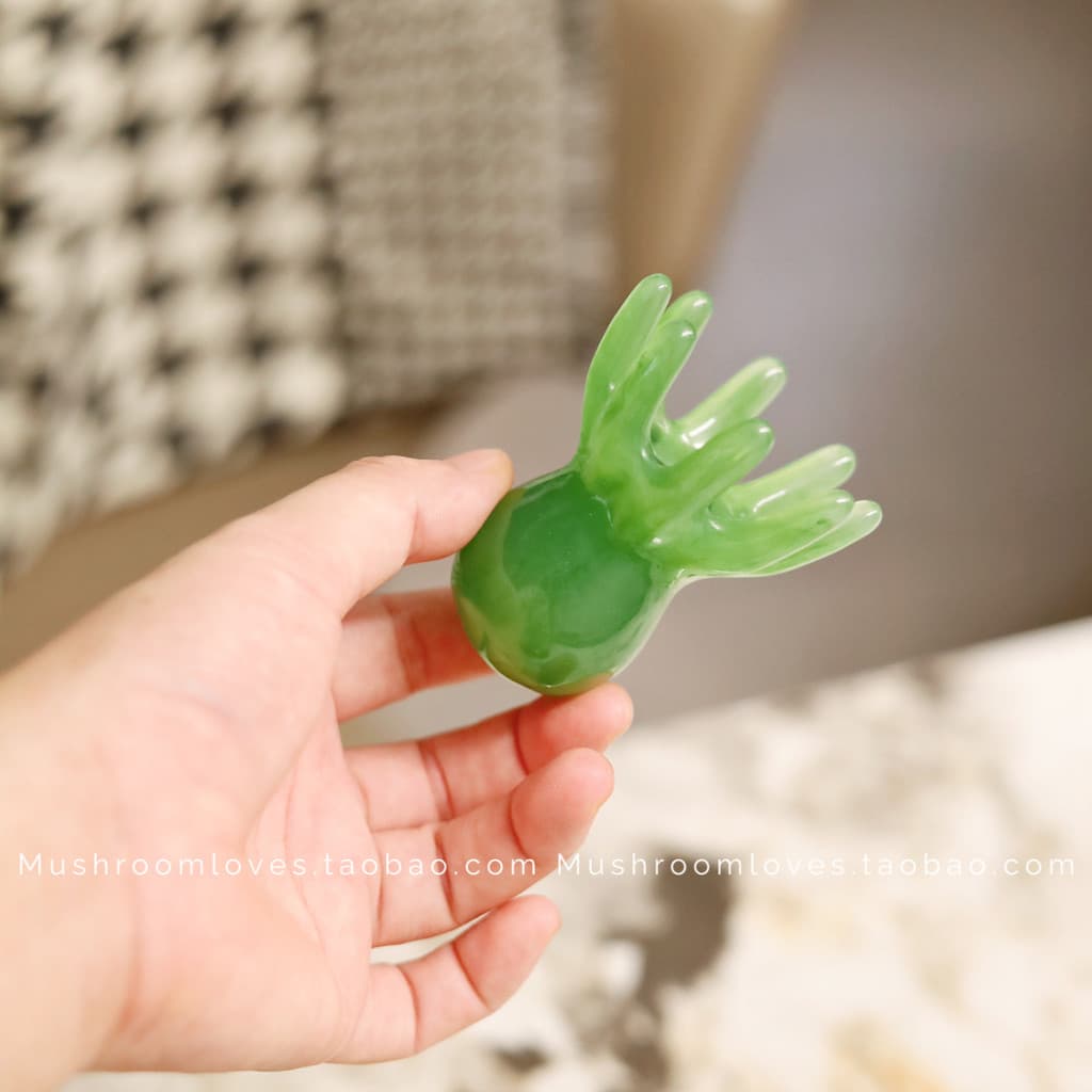 Pegue forte Super descompressão!Pequeno polvo massagem pente polvo pente cabeça aliviar cansado pescoço acuponto meridia