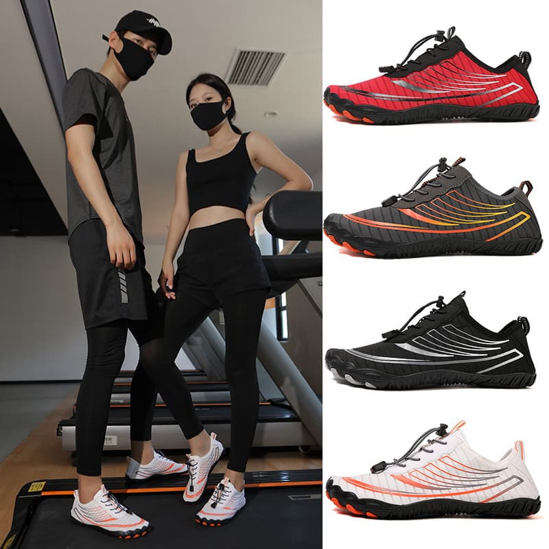 Sapatos de Fitness internos masculinos de sola macia ginásio sapatos especiais esteira absorção de choque pular corda Yo