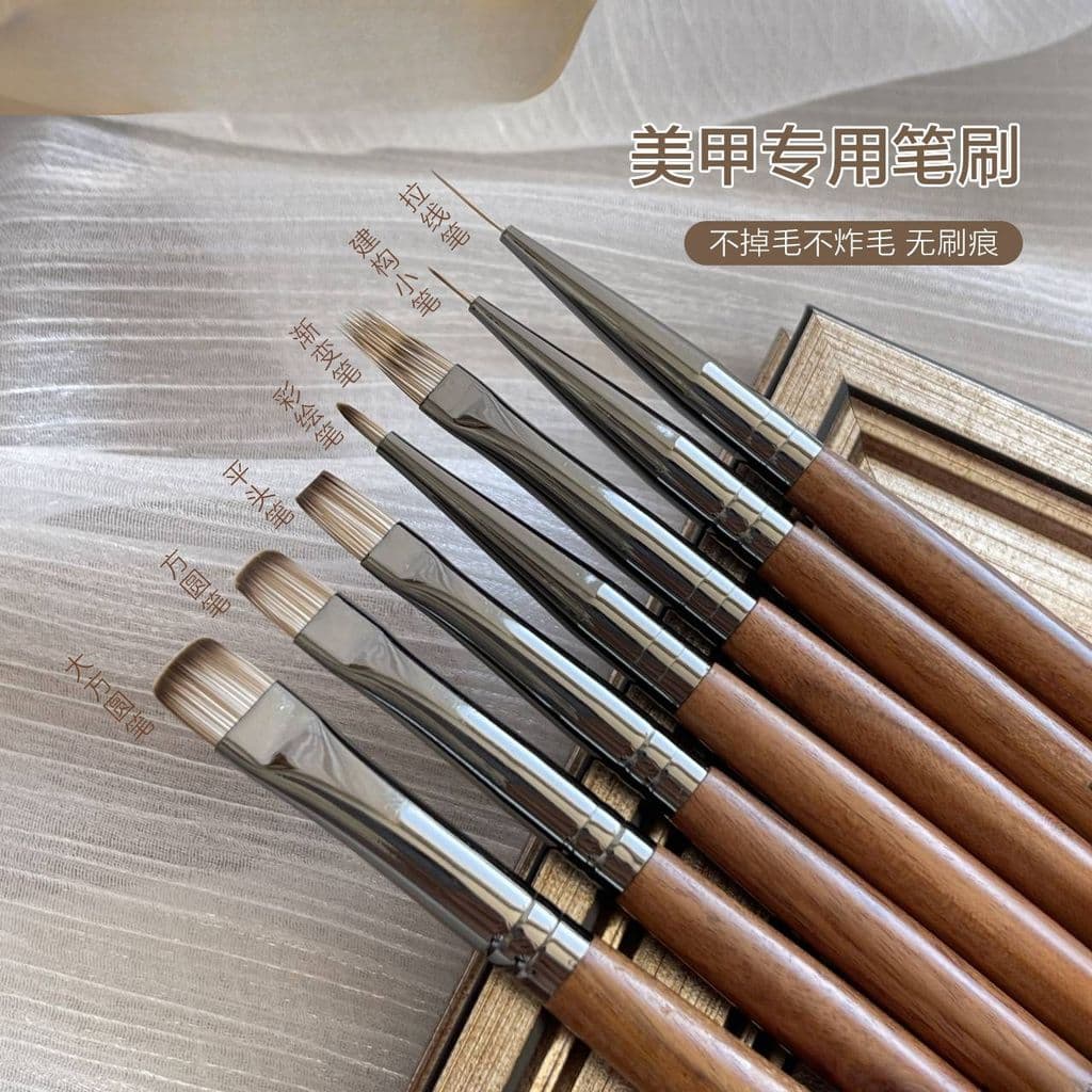 Flor Principal mesmo estilo nogueira manicure caneta conjunto manicure loja dedicada pintura a cores construção puxar li