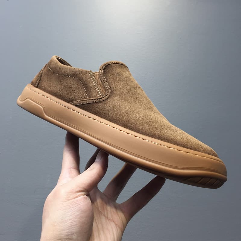 Mocassins masculinos de sola macia verão respirável sapatos masculinos deslizamento em sapatos preguiçosos japoneses Ret