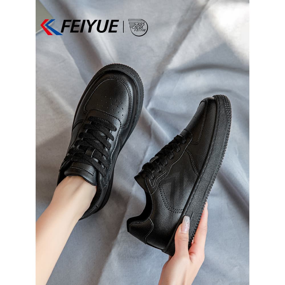 Feiyue/feiyue sapatos femininos tênis 2026 primavera novo estilo de sola grossa respirável esportes sapatos da moda All-
