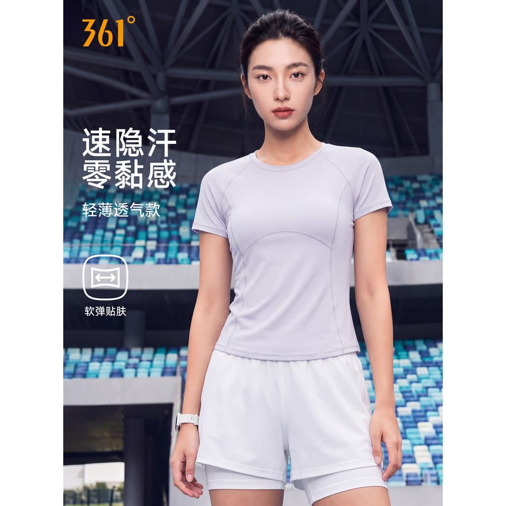 361 esportes topo feminino verão 2026 novo estilo roupas de Yoga roupas de treinamento correndo roupas de Fitness esport