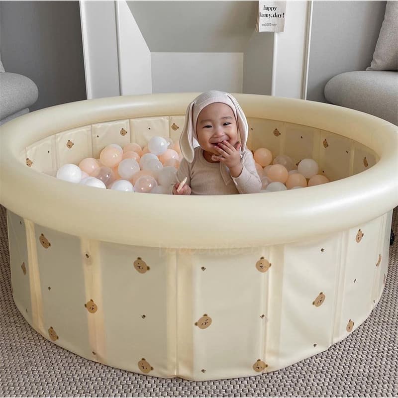 Crianças multifuncional casa bolinhas oceano piscina de bolinhas interior dobrável bebê remo brinquedo piscina cerca inf