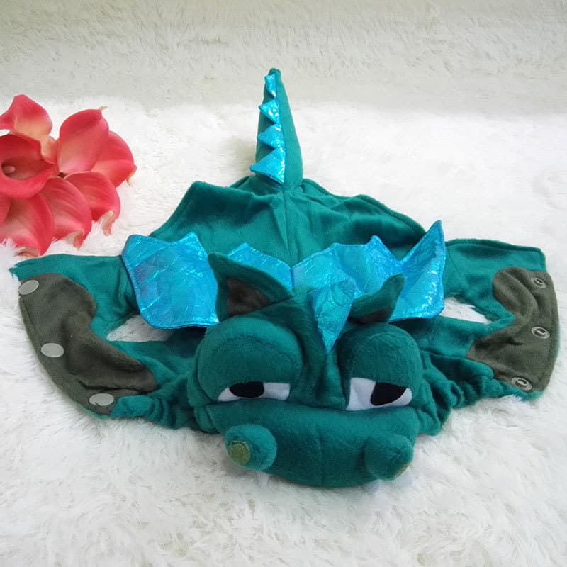 Super bonito novo estilo roupas para animais de estimação criativo dinossauro roupas Bichon Teddy cão transformação roup