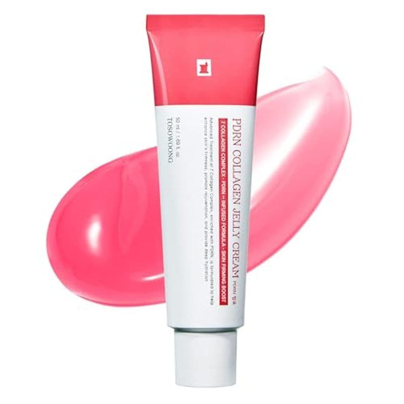 Creme De Gelatina De Colágeno TOSOWOONG PDRN , 5.000ppm Salmon DNA Niacinamida , Hidrolisado , Brilho , Hiding , Firmado