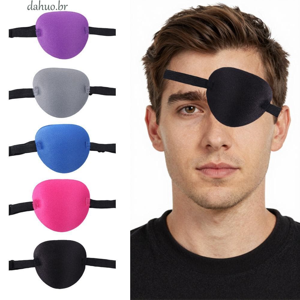 Tapa-Olho Único DAHUO , Capa Macia E Respirável Para Olhos Únicos , Máscara Ajustável Ambliopia 3D