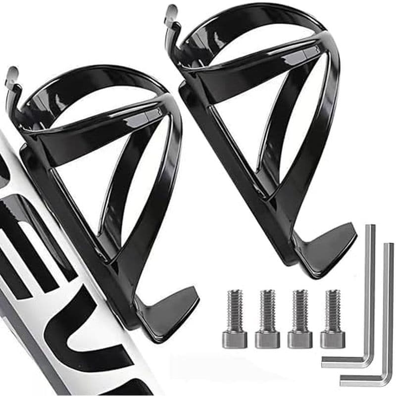 Porta-Garrafas De Água Para Bicicleta , Pacote Com 2 , Gaiolas Universais Copos De Bicicletas , Gaiola Ultraleve Ferrame