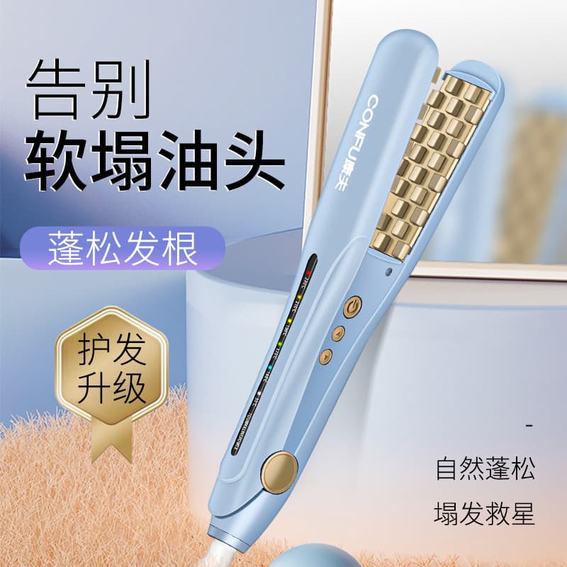 Conforto Mini milho Perm tala milho clipe de cabelo Fluffer cabeça almofada raiz do cabelo ferramenta útil Curling ferro