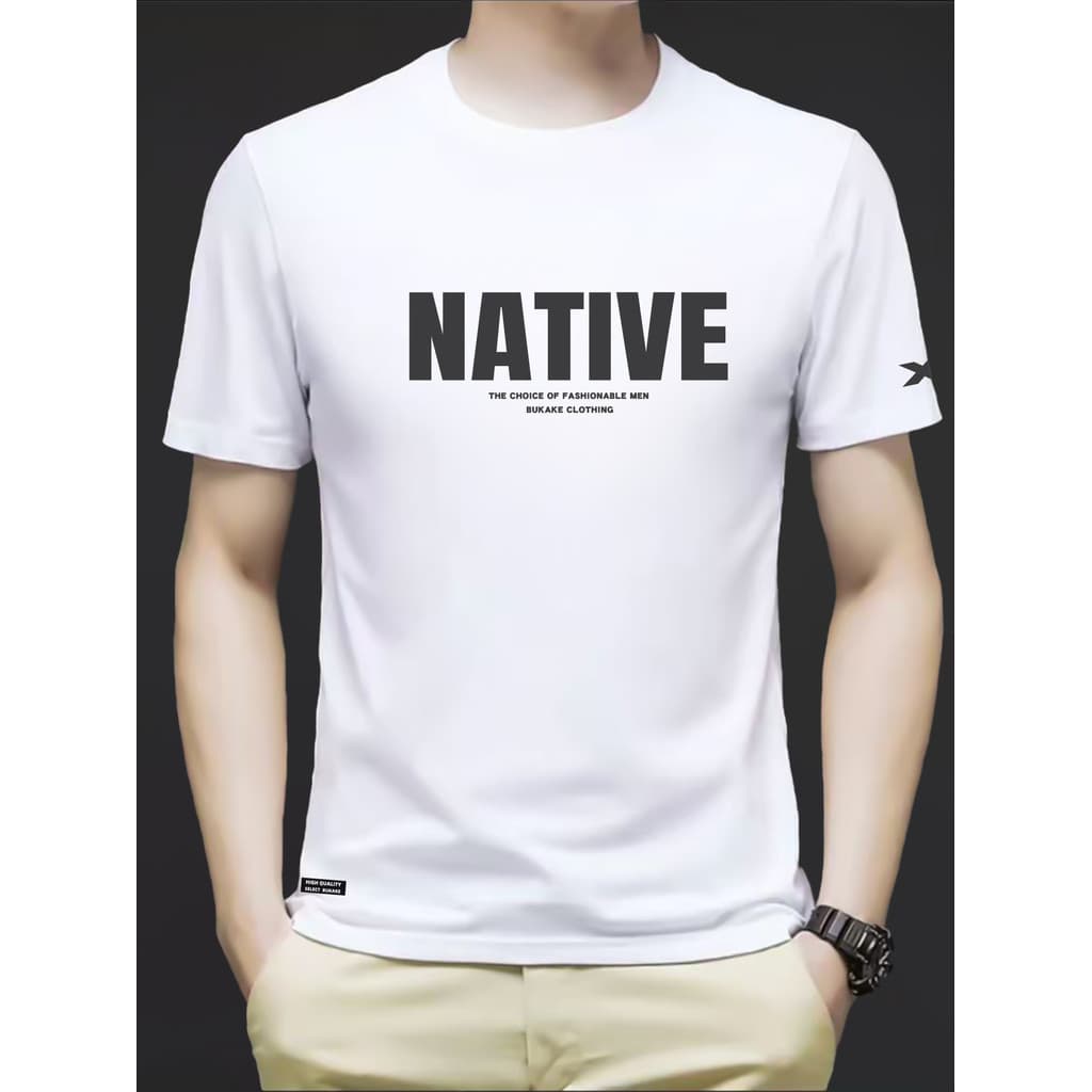 Camiseta masculina de manga curta de algodão puro em torno do pescoço verão seda gelo solta tamanho grande 2025 novo est