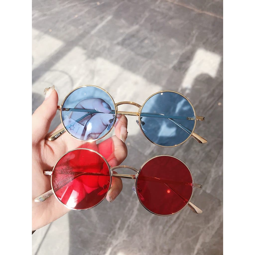 Influenciador mesmo estilo óculos de sol feminino 2020 novo estilo versão coreana quadro redondo ins príncipe óculos de