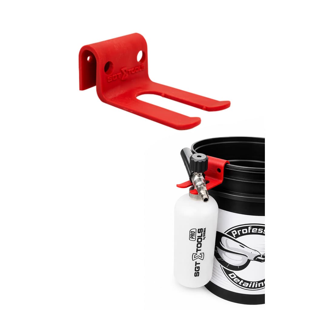 Suporte de Parede e Balde para Canhão Snow Foam