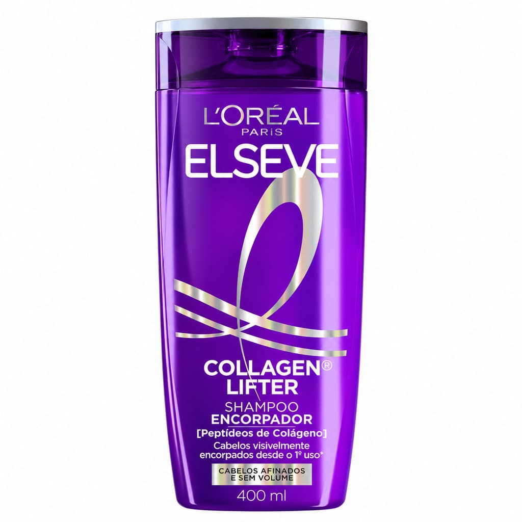 SHAMPOO L'ORÉAL ELSEVE PEPTÍDEOS COLÁGENO LIFTER 400ML