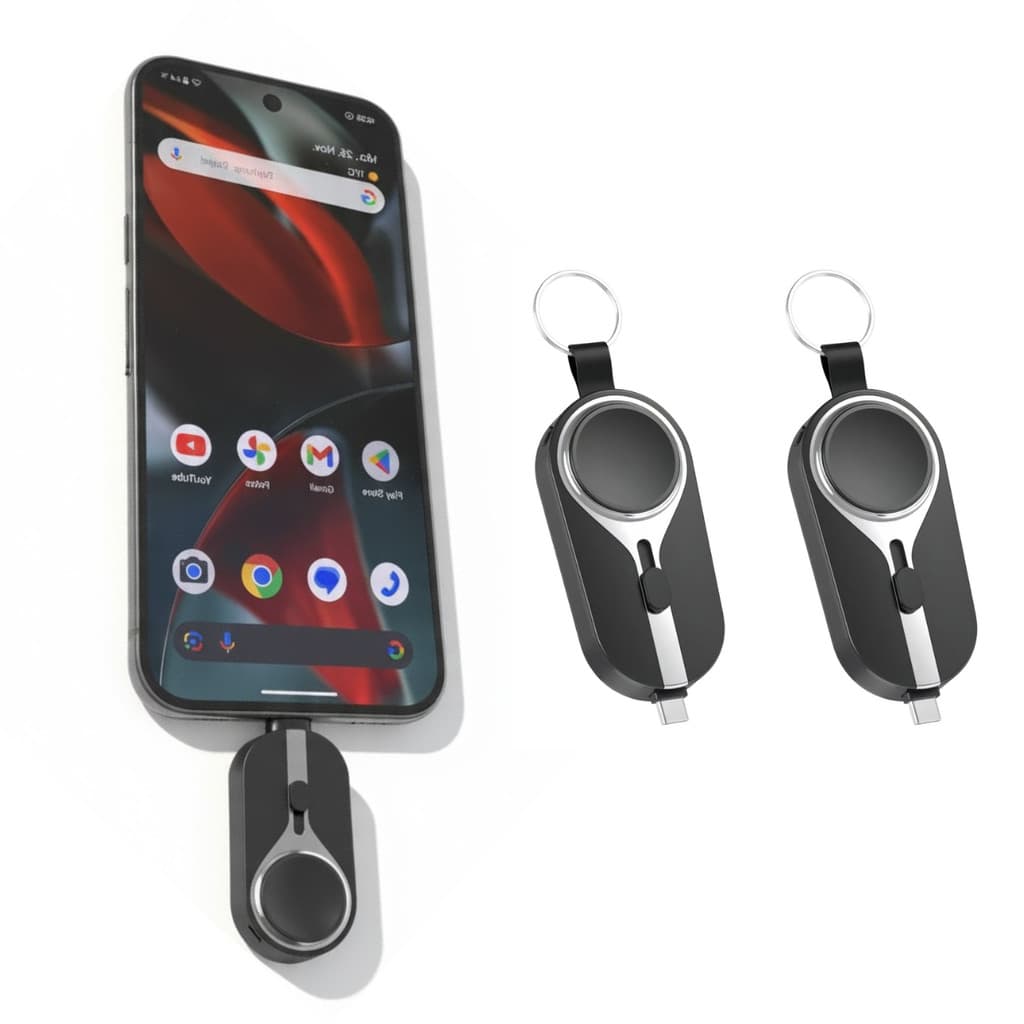 Mini Power Bank Chaveiro Para Poco F7 Pro