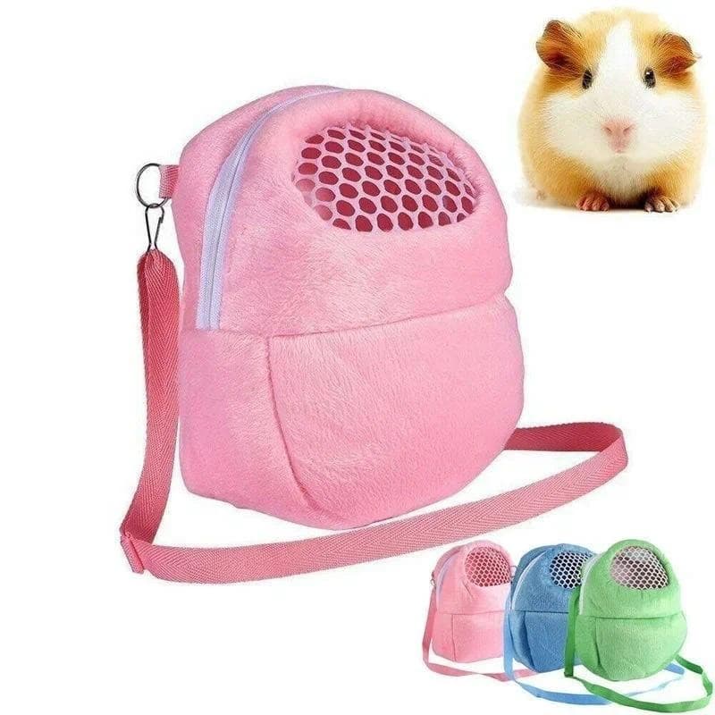 Pequeno Animal De Estimação Transportadora Coelho Gaiola Hamster Chinchila Viagem Sacos Quentes Cobaia Transportar Bolsa