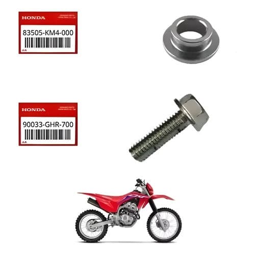 Parafuso + Bucha Banco Original Honda Crf250f Crf 250f